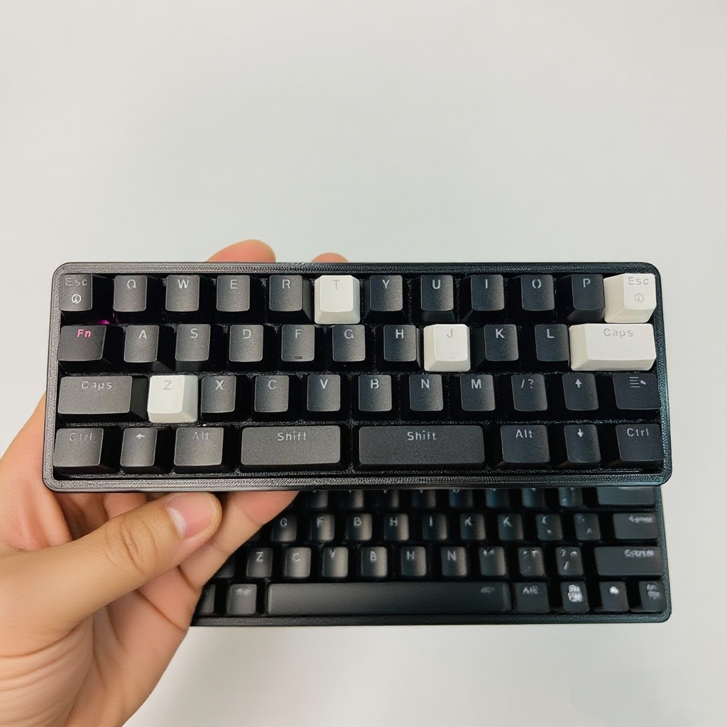Pc Gaming X3D - 40% Plank Mini Keyboard Kit Wireless