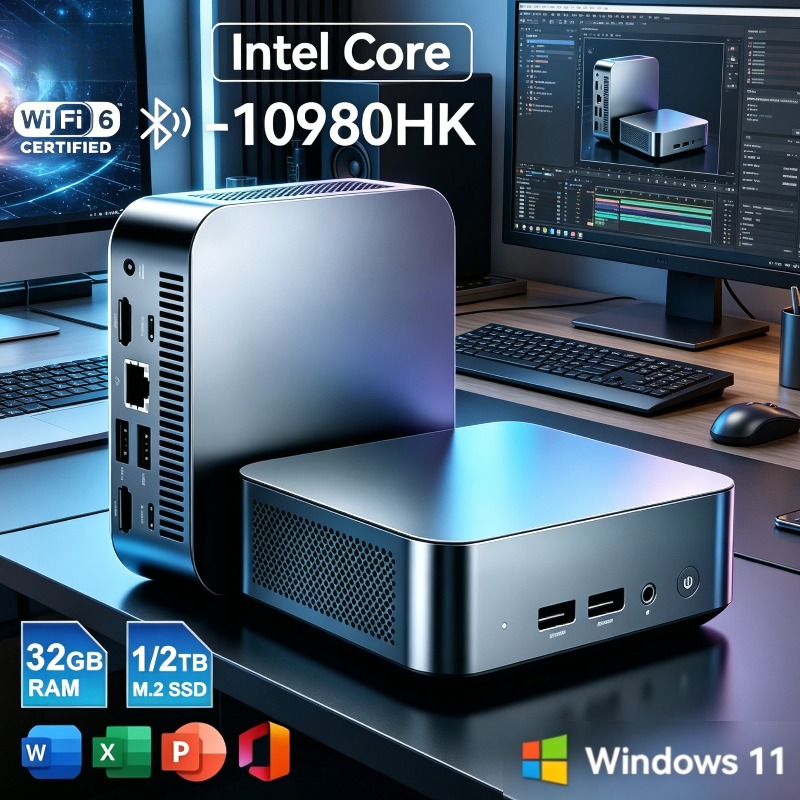 Pc Gaming Intel - 【Brand+】Mini PC Intel Core i9 10980HK