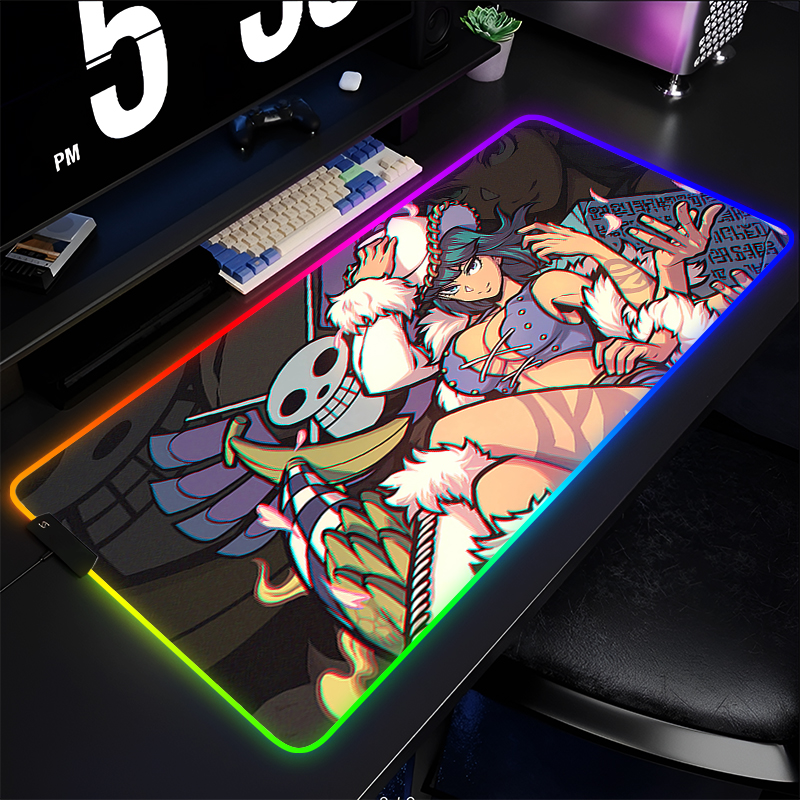Pc Gaming Rgb - RGB Backlight Mouse Pad one piece