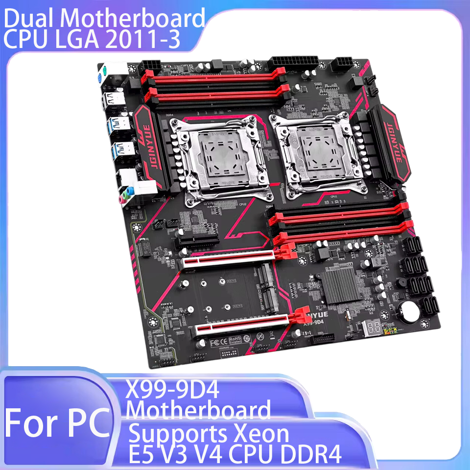 Pc Gaming Xeon - X99 Dual Motherboard CPU LGA 2011-3