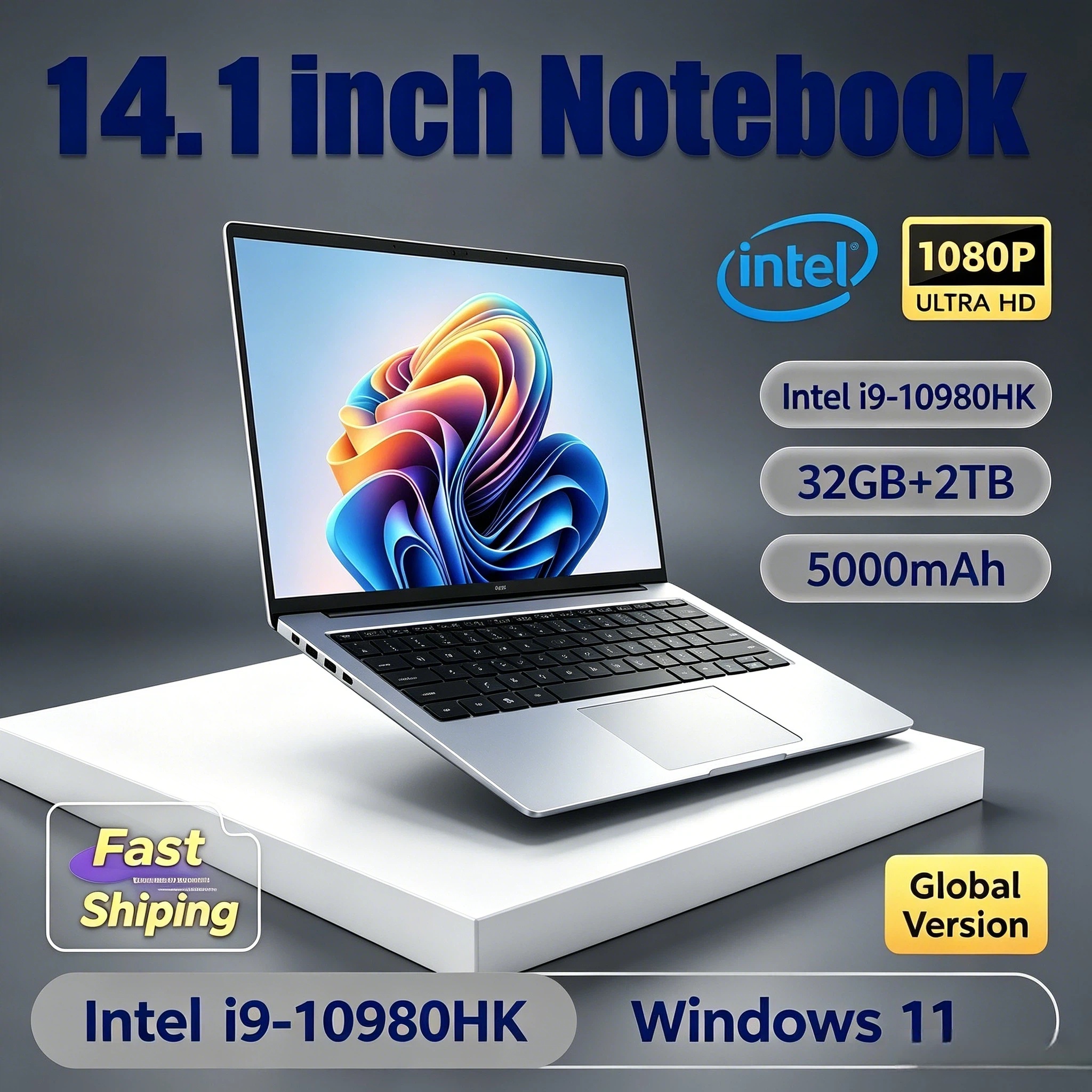 14.1 Inch Intel Core i9 10980H - огляд і ціна Pc Gaming Intel