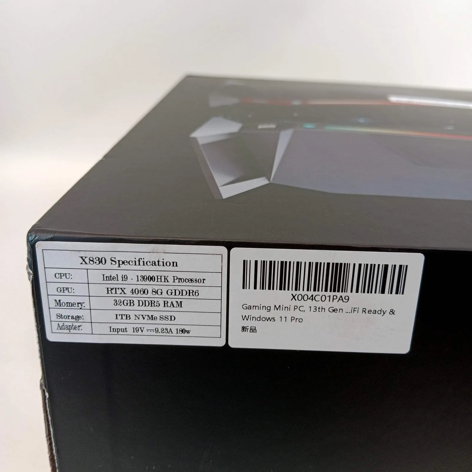Mini Gaming PC I9-13900hk 2.60 - огляд і ціна Pc Gaming Rtx 4060