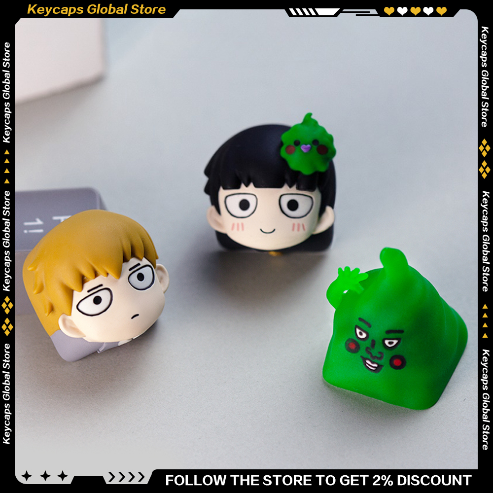 Anime Keycaps Mob Psycho 100 3 - огляд і ціна Pc Gaming X3D