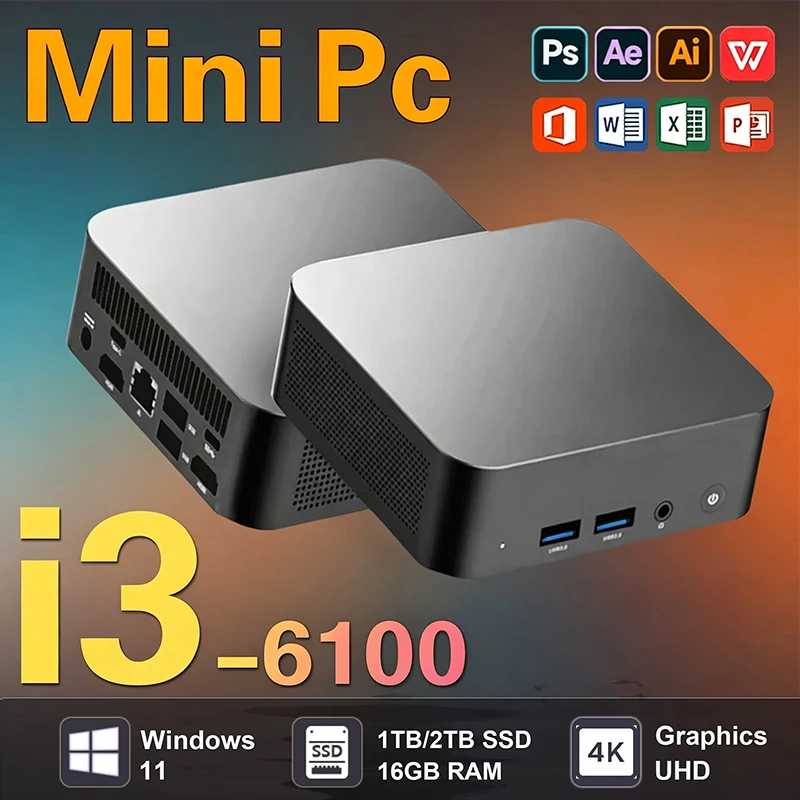 2026 Mini PC Intel Core i3-610 - огляд і ціна Pc Gaming Intel
