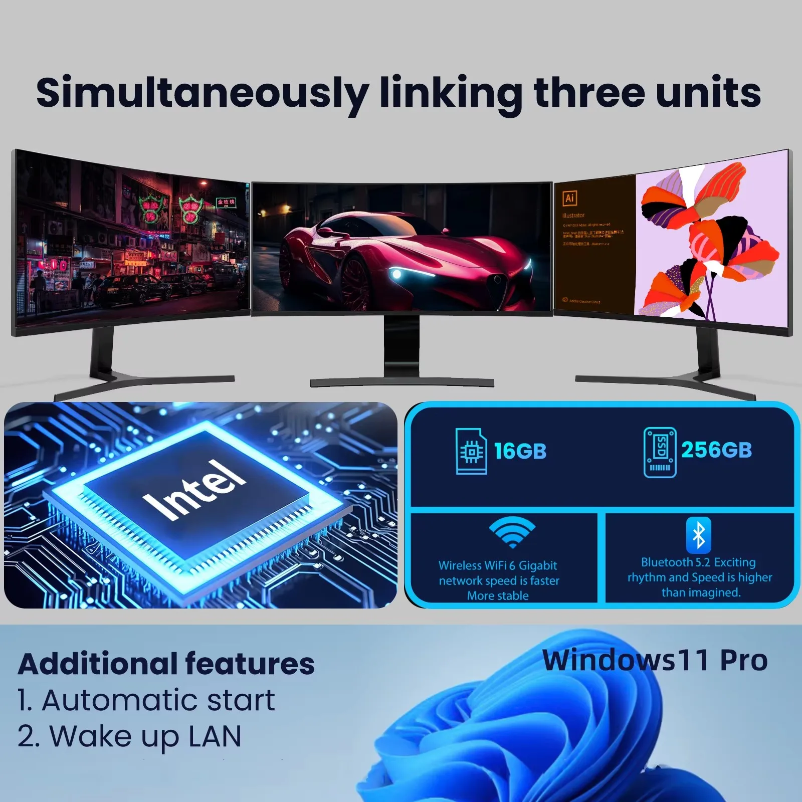 2026 Mini PC Intel Core i3-610 - огляд і ціна Pc Gaming Intel