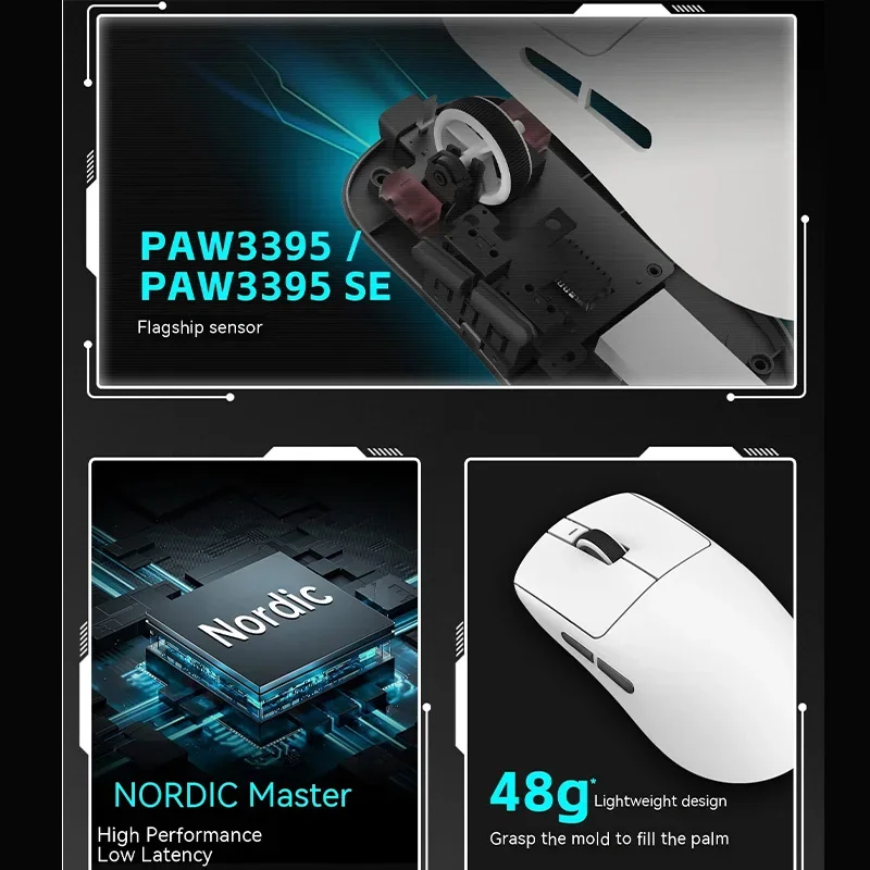 VXE Dragonfly R1 Pro Paw3395 S - огляд і ціна Pc Gaming X3D