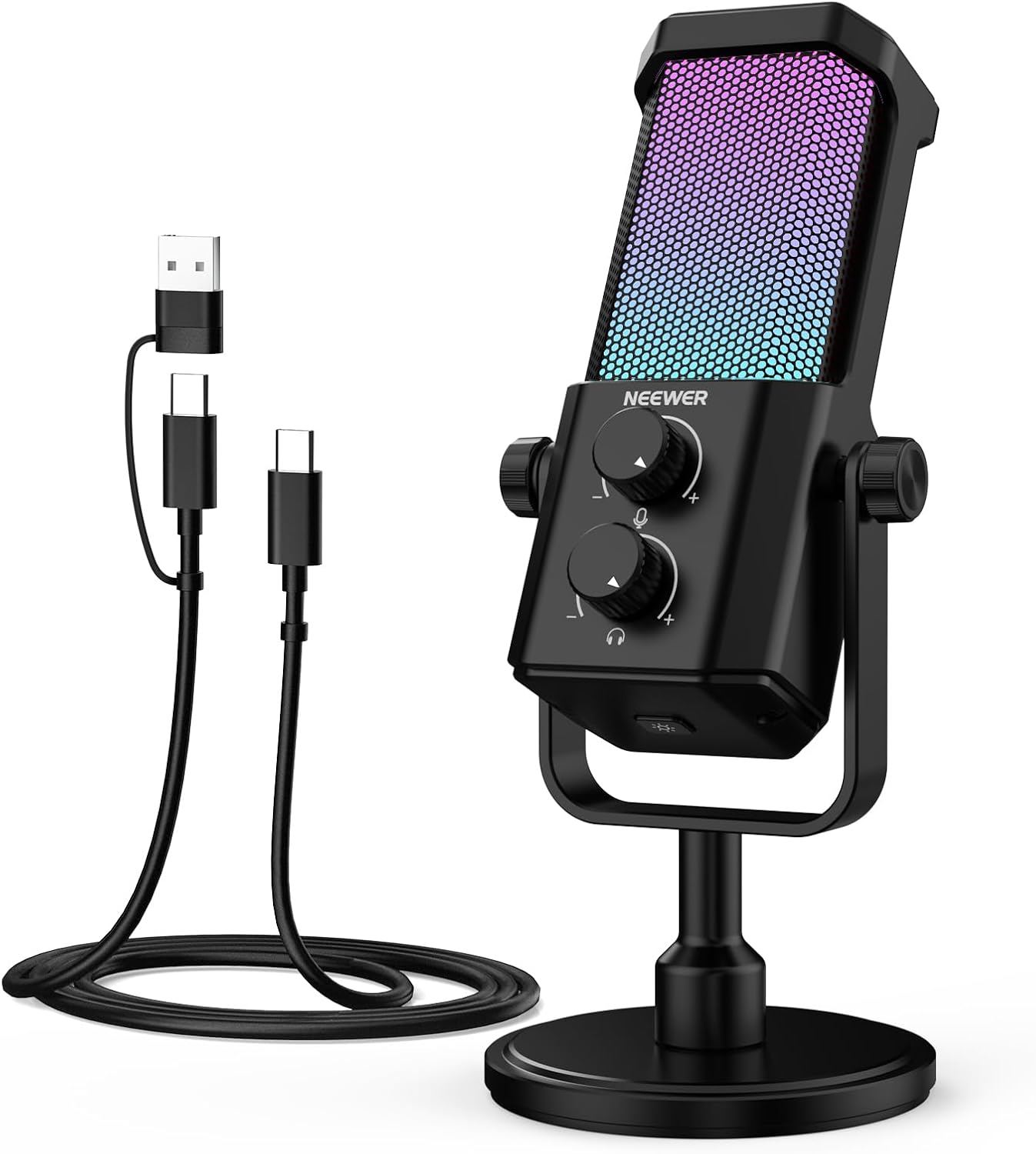 AI USB Podcasting Microphone,  - огляд і ціна Pc Gaming Rgb