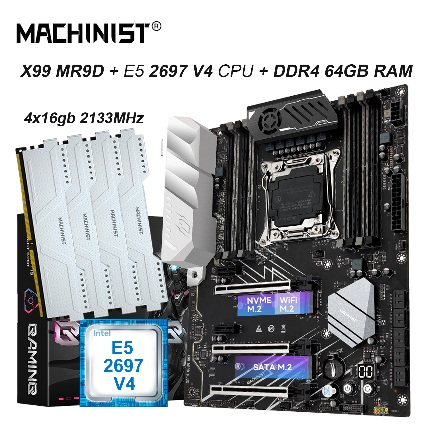MACHINIST X99 Motherboard Set  - огляд і ціна Pc Gaming Xeon