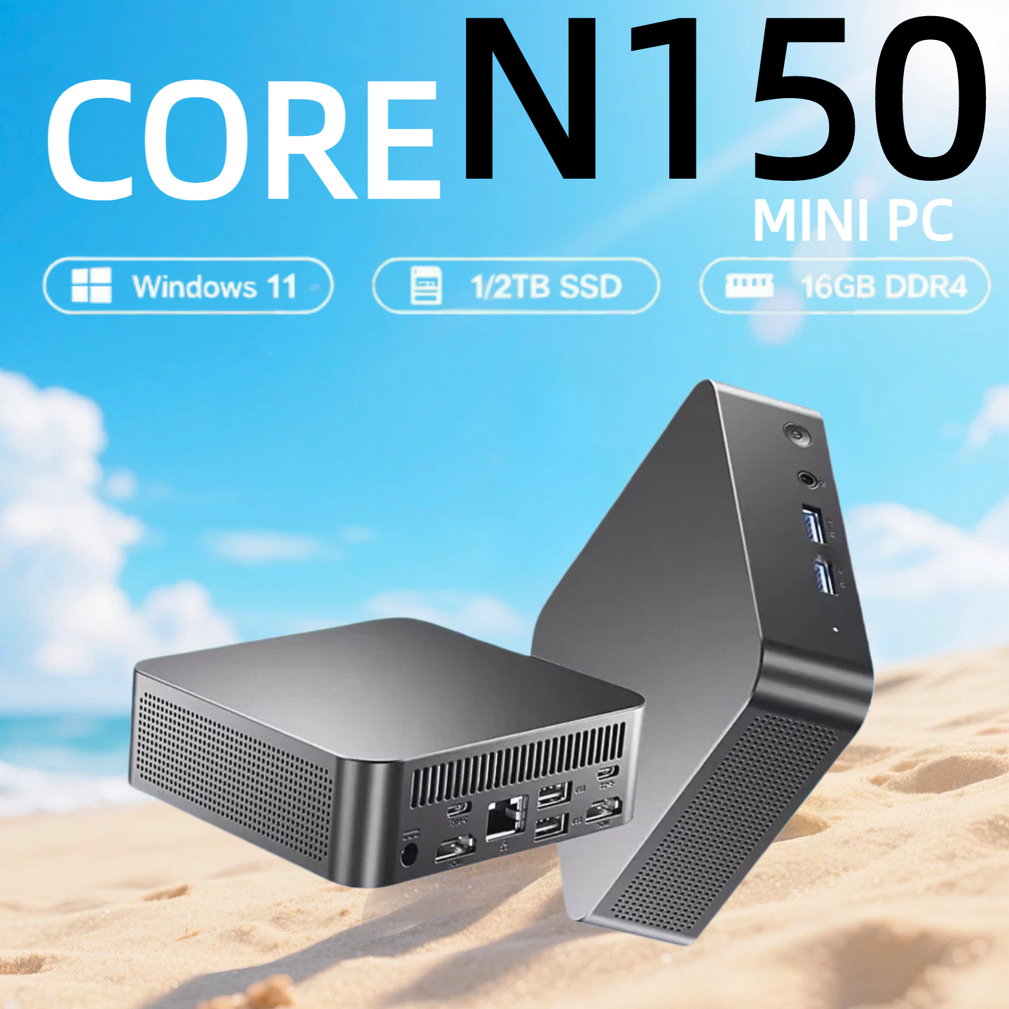 【Brand+】NEW Intel N150 Mini PC - огляд і ціна Pc Gaming Intel