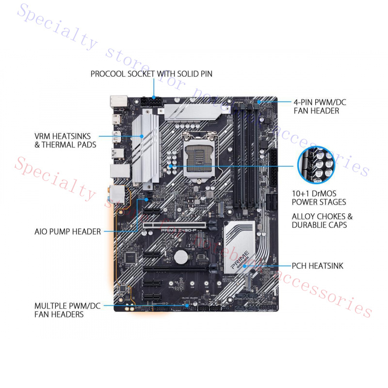A+ FOR  ASUS PRIME Z490-P LGA  - огляд і ціна Pc Gaming X3D