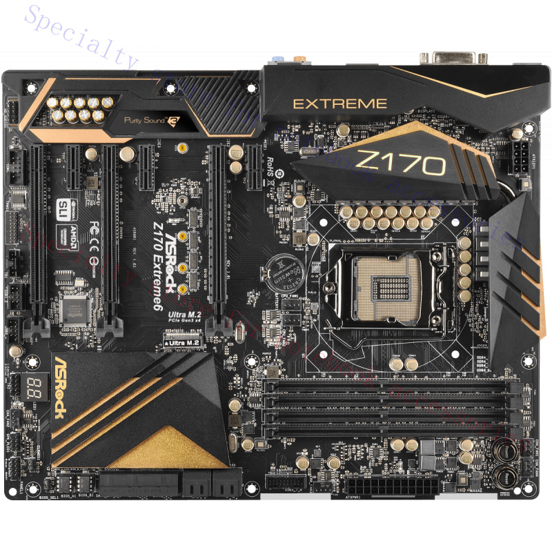 A+ FOR ASROCK Z170 extreme6  m - огляд і ціна Pc Gaming X3D