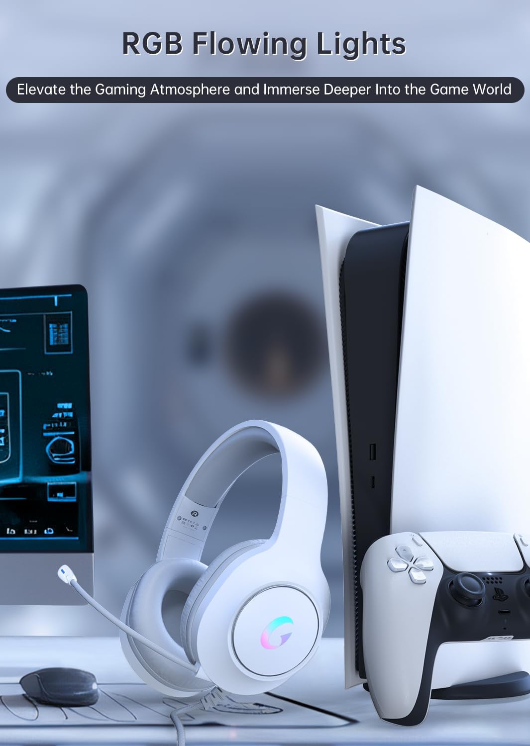 Gaming Headset With 7.1 Surrou - огляд і ціна Pc Gaming Rgb