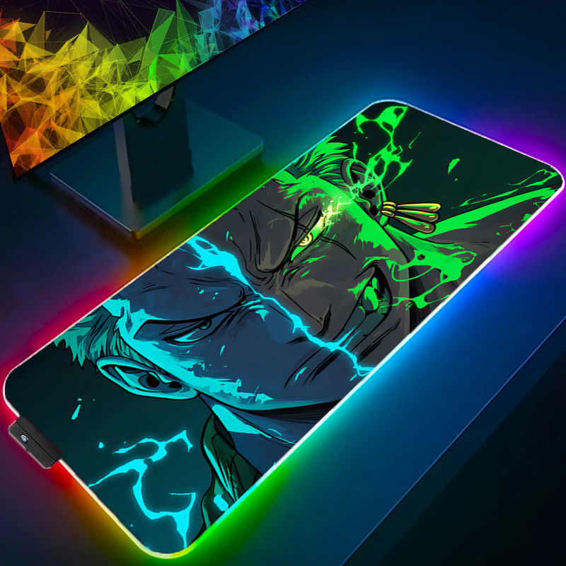 ONE PIECE Zoro Mouse Pad RGB G - огляд і ціна Pc Gaming Rgb