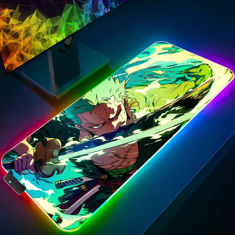 ONE PIECE Zoro Mouse Pad RGB G - огляд і ціна Pc Gaming Rgb
