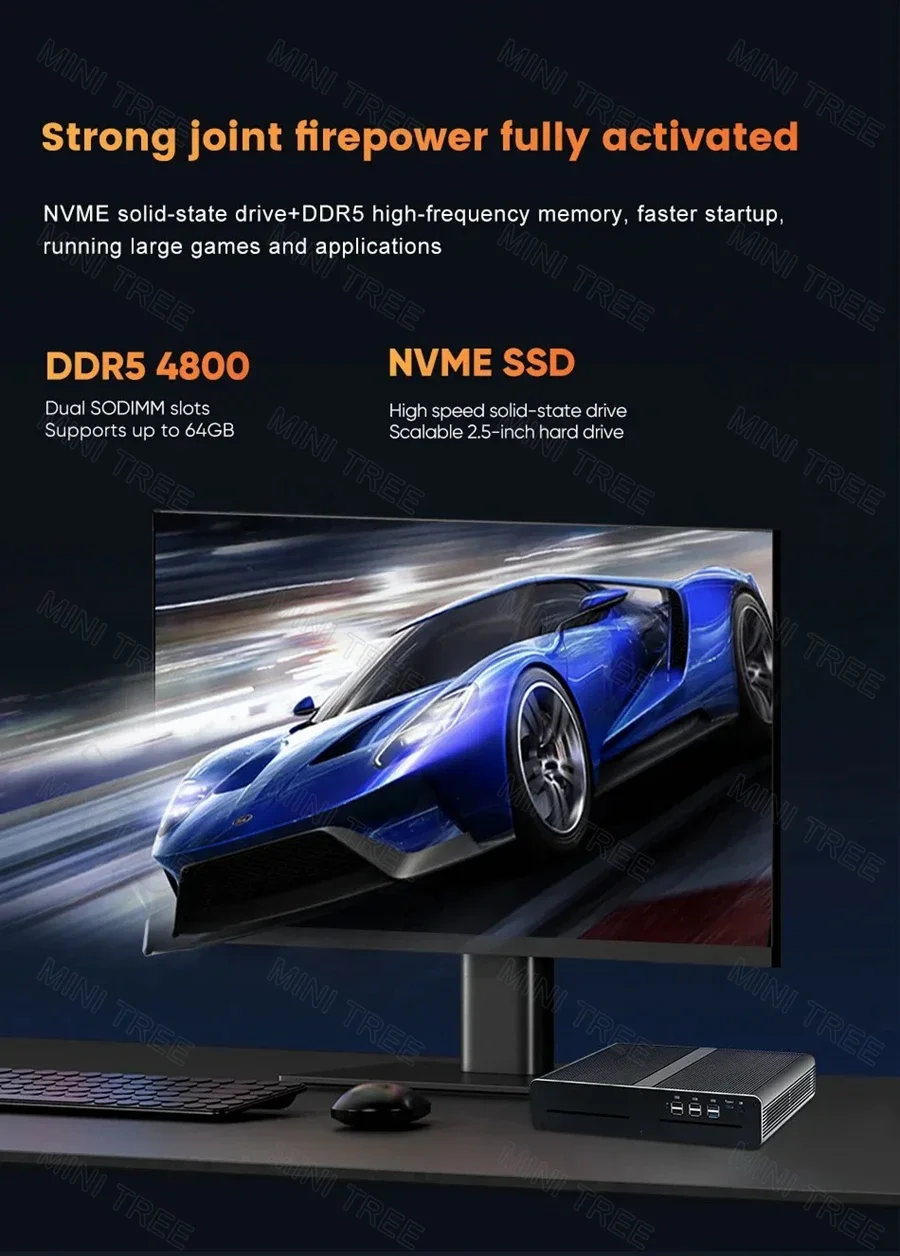 13th Gen Gaming Mini PC I ntel - огляд і ціна Pc Gaming Rtx 4060