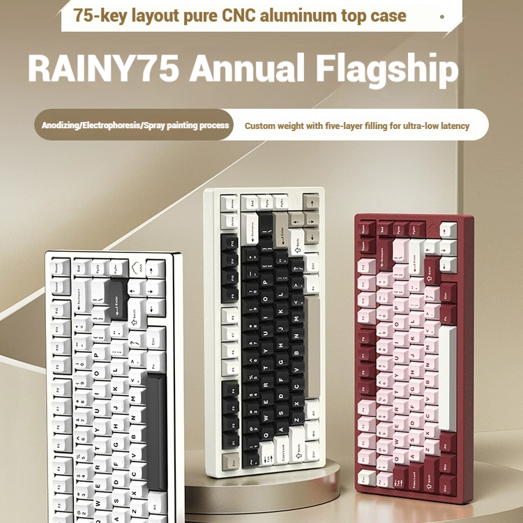 Wireless Bluetooth RAINY75 Cus - огляд і ціна Pc Gaming Keyboard