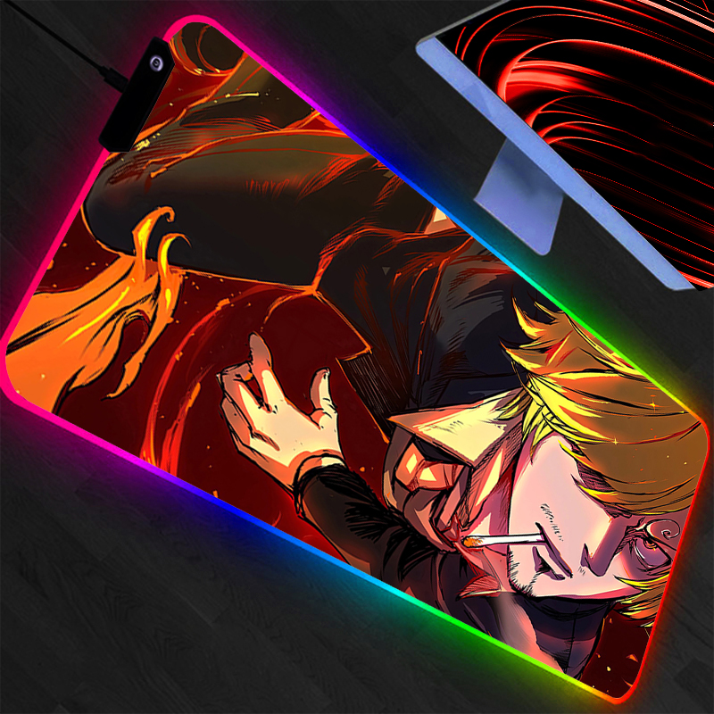 One Piece RGB Large Mouse Pad  - огляд і ціна Pc Gaming Rgb