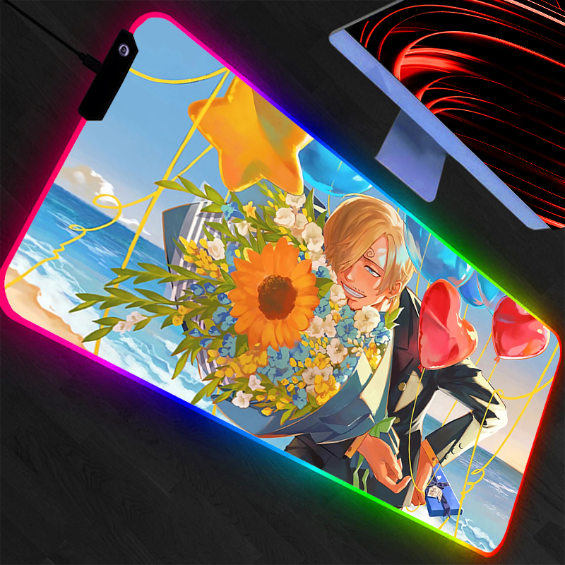One Piece RGB Large Mouse Pad  - огляд і ціна Pc Gaming Rgb