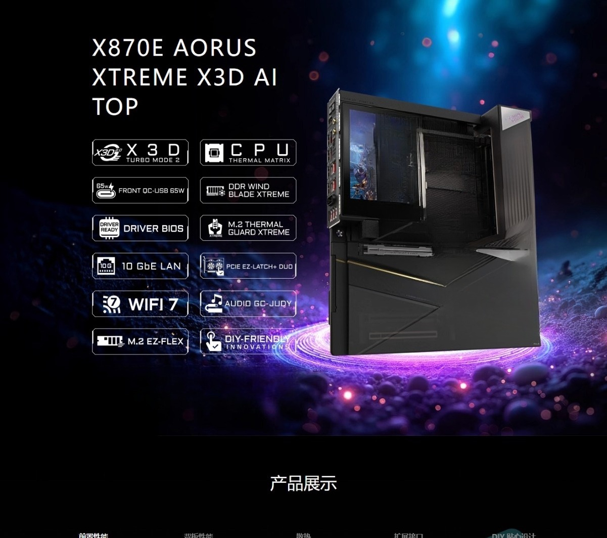 X870E XTREME X3D AI TOP main b - огляд і ціна Pc Gaming X3D