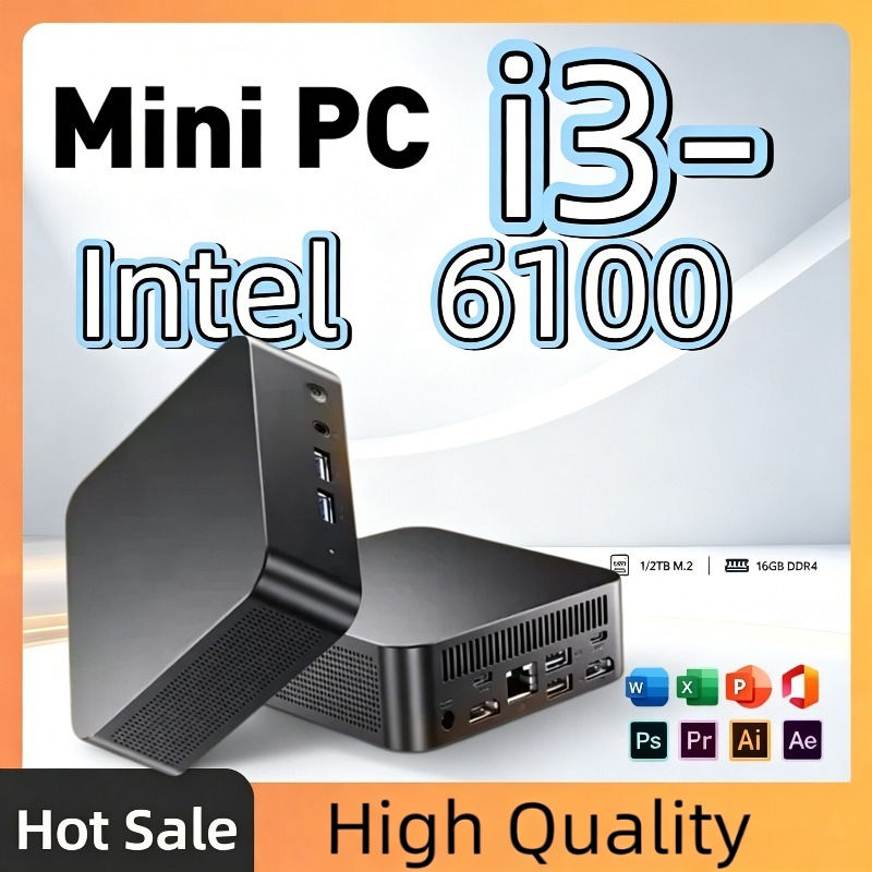 New Intel Core i3 6100  MINI P - огляд і ціна Pc Gaming Intel