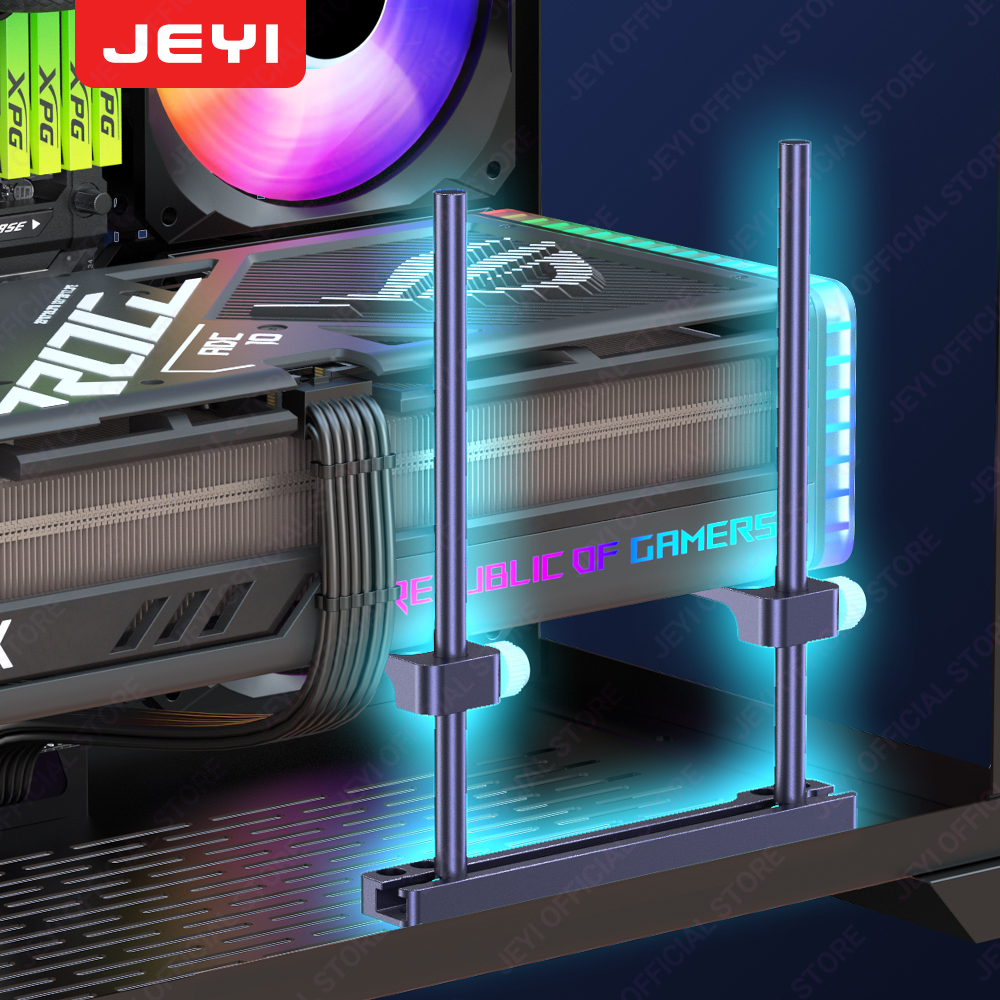 JEYI Graphics Card Brace Adjus - огляд і ціна Pc Gaming Rgb