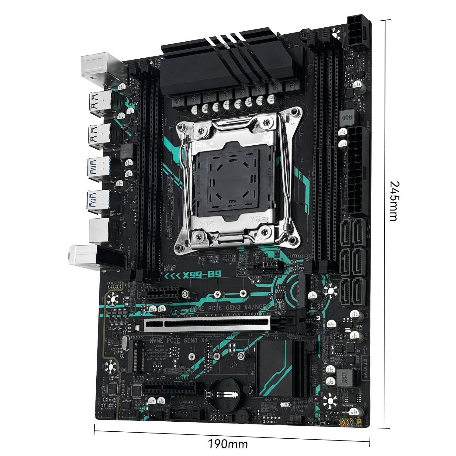 MACHINIST X99 B9 LGA2011-3 Mot - огляд і ціна Pc Gaming Xeon