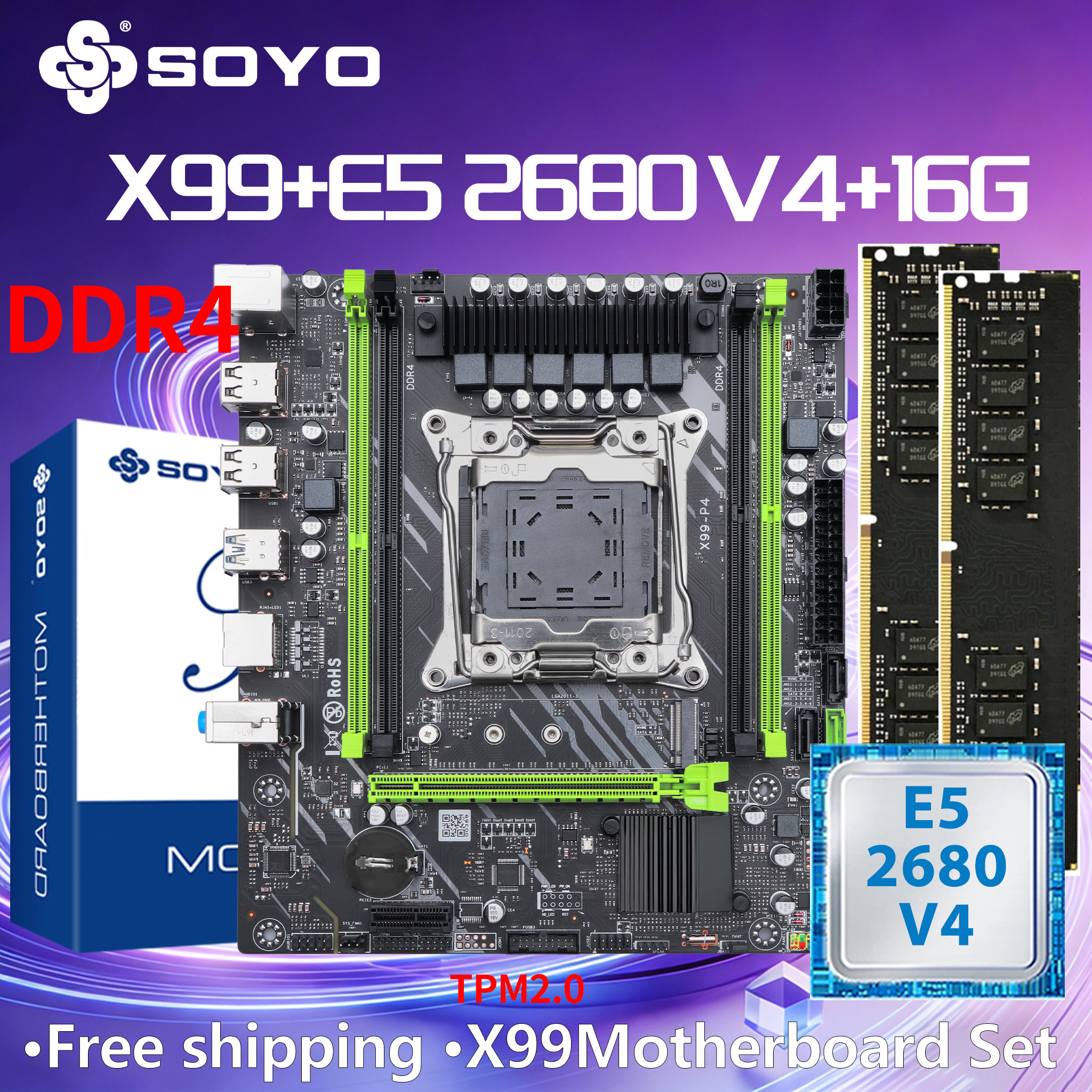 Gaming Motherboard Dual SOYO X - огляд і ціна Pc Gaming Xeon