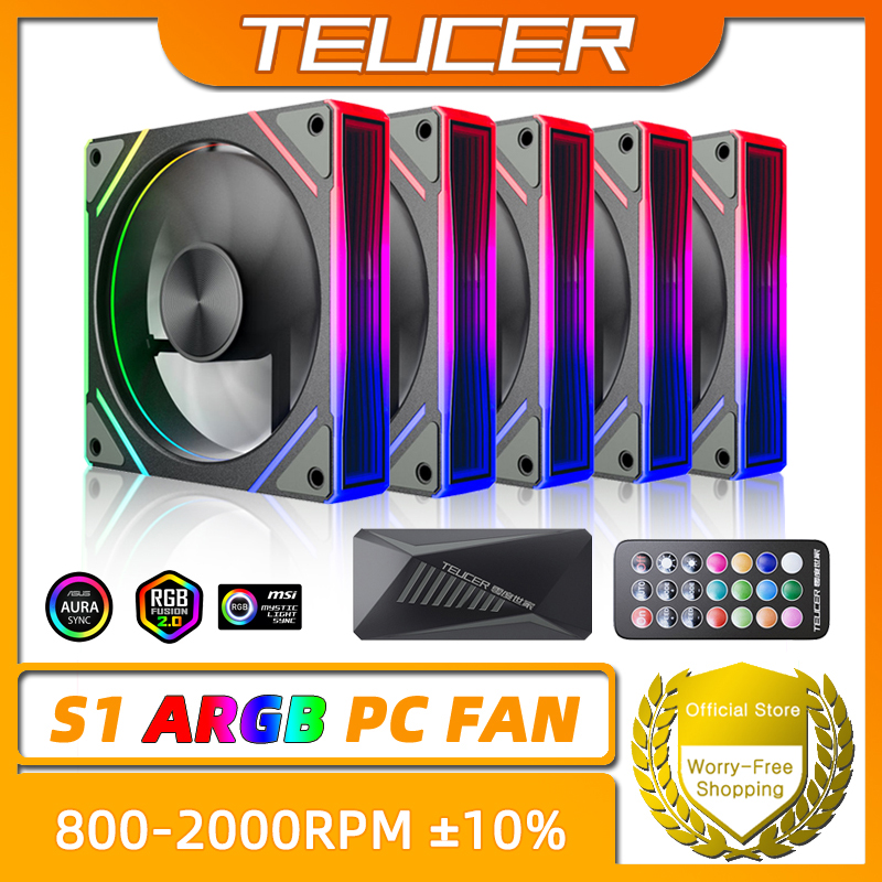 TEUCER Prism S1 ARGB 120mm (12 - огляд і ціна Pc Gaming Rgb