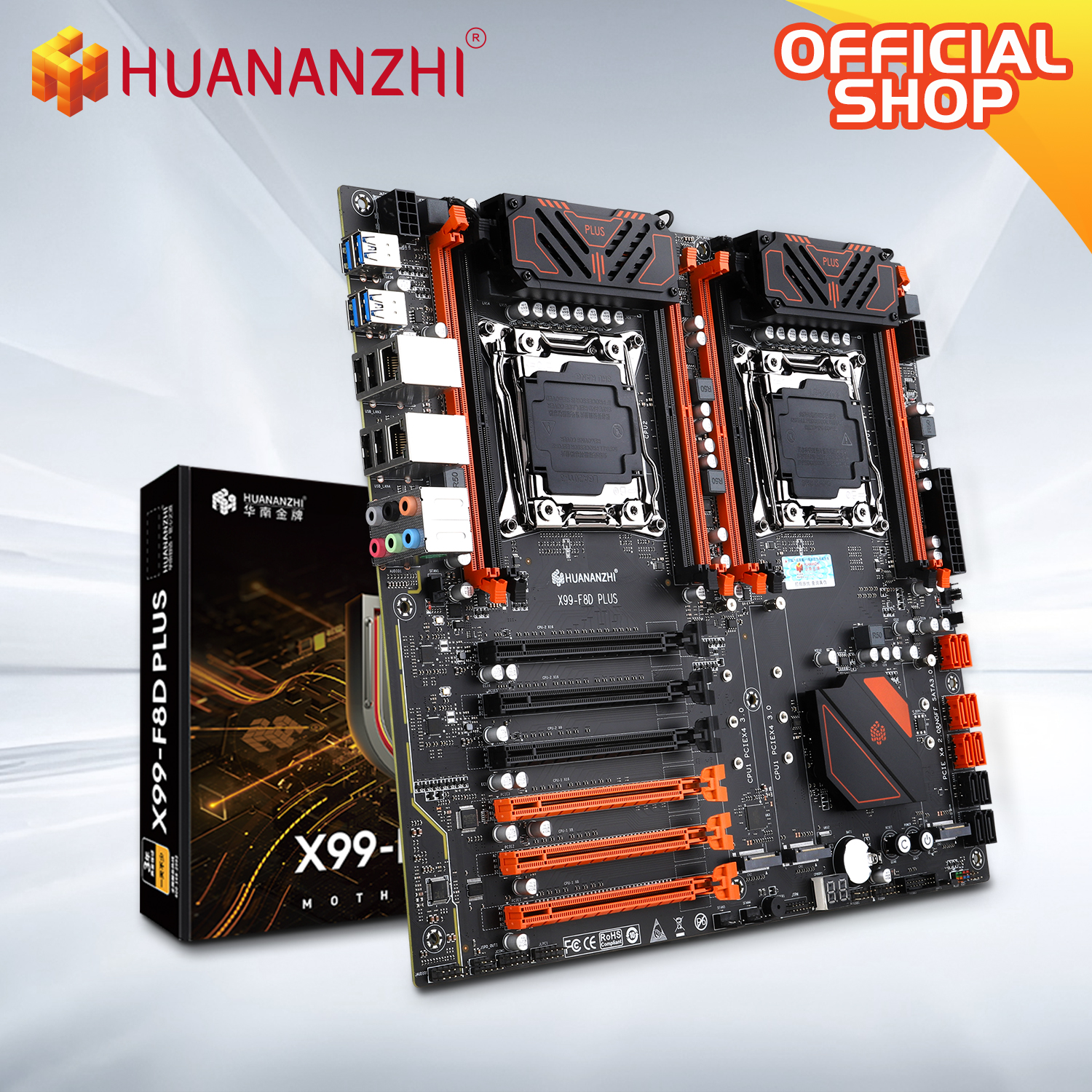 HUANANZHI X99 F8D PLUS LGA 201 - огляд і ціна Pc Gaming Xeon