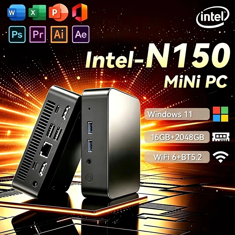 NEW Mini PC Windows 11 Intel N - огляд і ціна Pc Gaming Intel