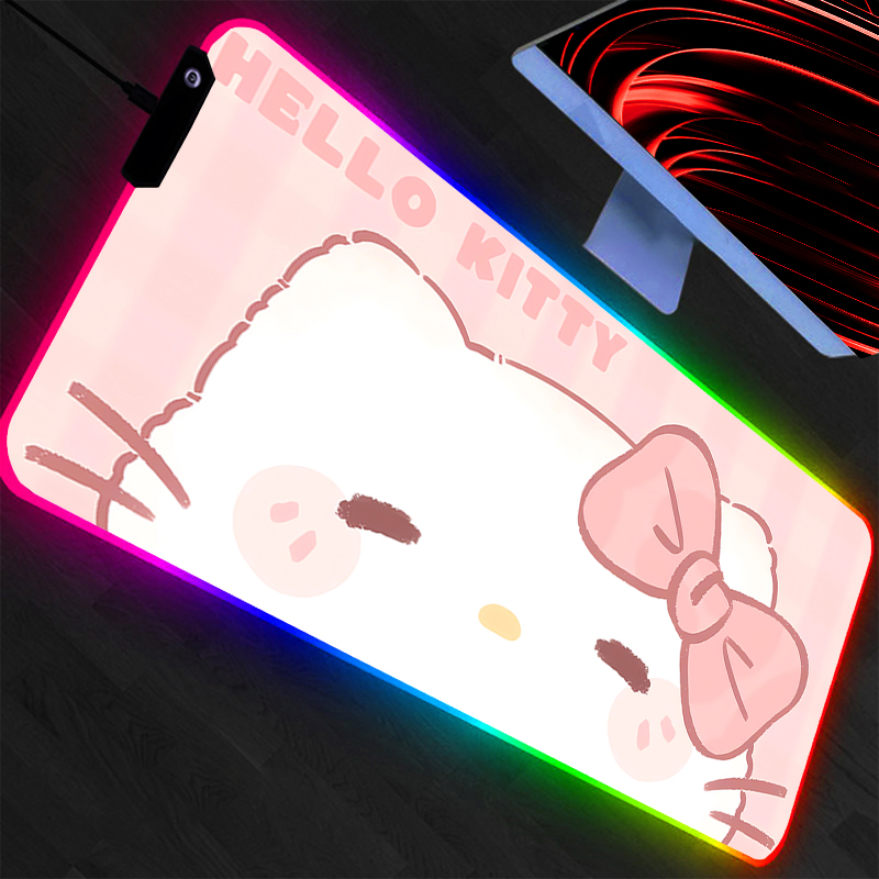 LED Mouse Pad Pompompurin  Ani - огляд і ціна Pc Gaming Rgb