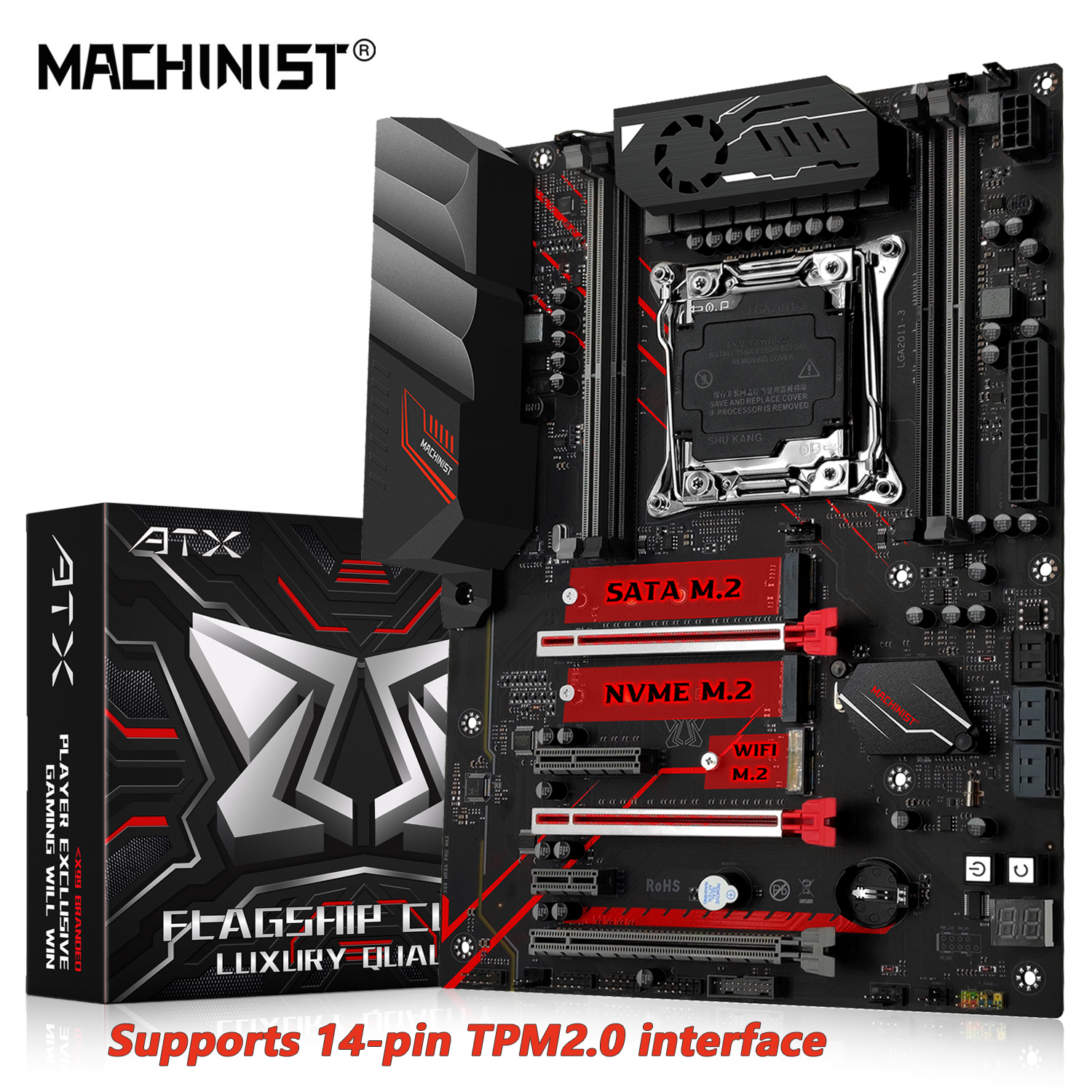 MACHINIST X99 MR9A PRO MAX Mot - огляд і ціна Pc Gaming Xeon