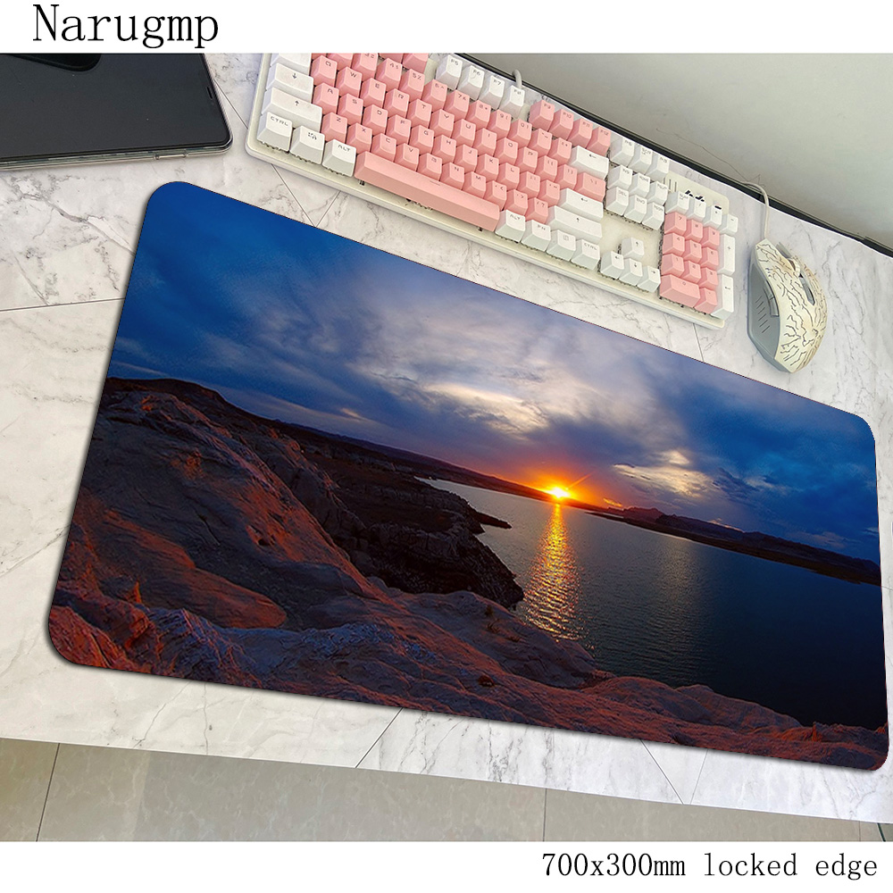Sunset Mouse Pad Beautiful Ani - огляд і ціна Pc Gaming World Of Warcraft