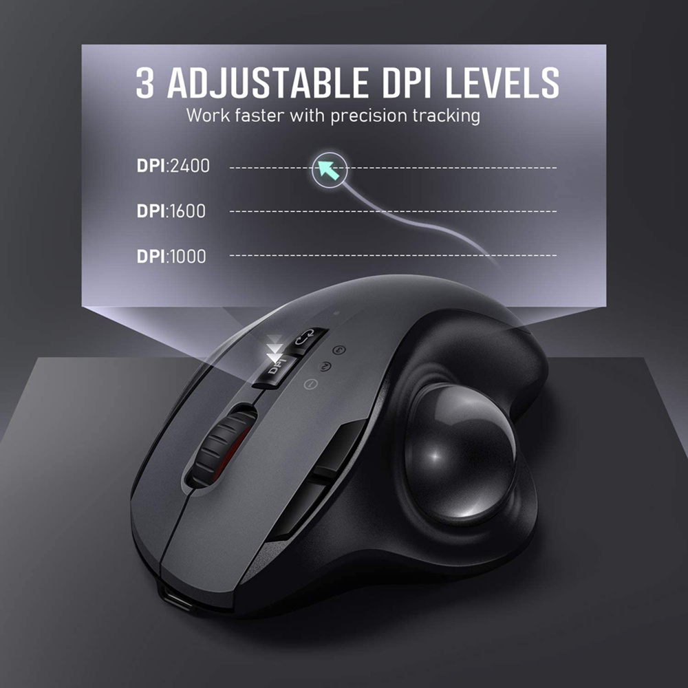Jomaa Trackball Mouse Bluetoot - огляд і ціна Pc Gaming X3D