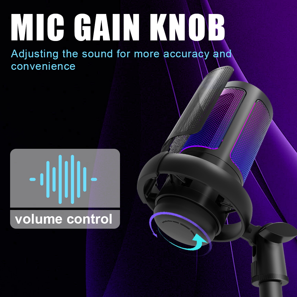 Gaming Microphone for PC:USB M - огляд і ціна Pc Gaming Rgb