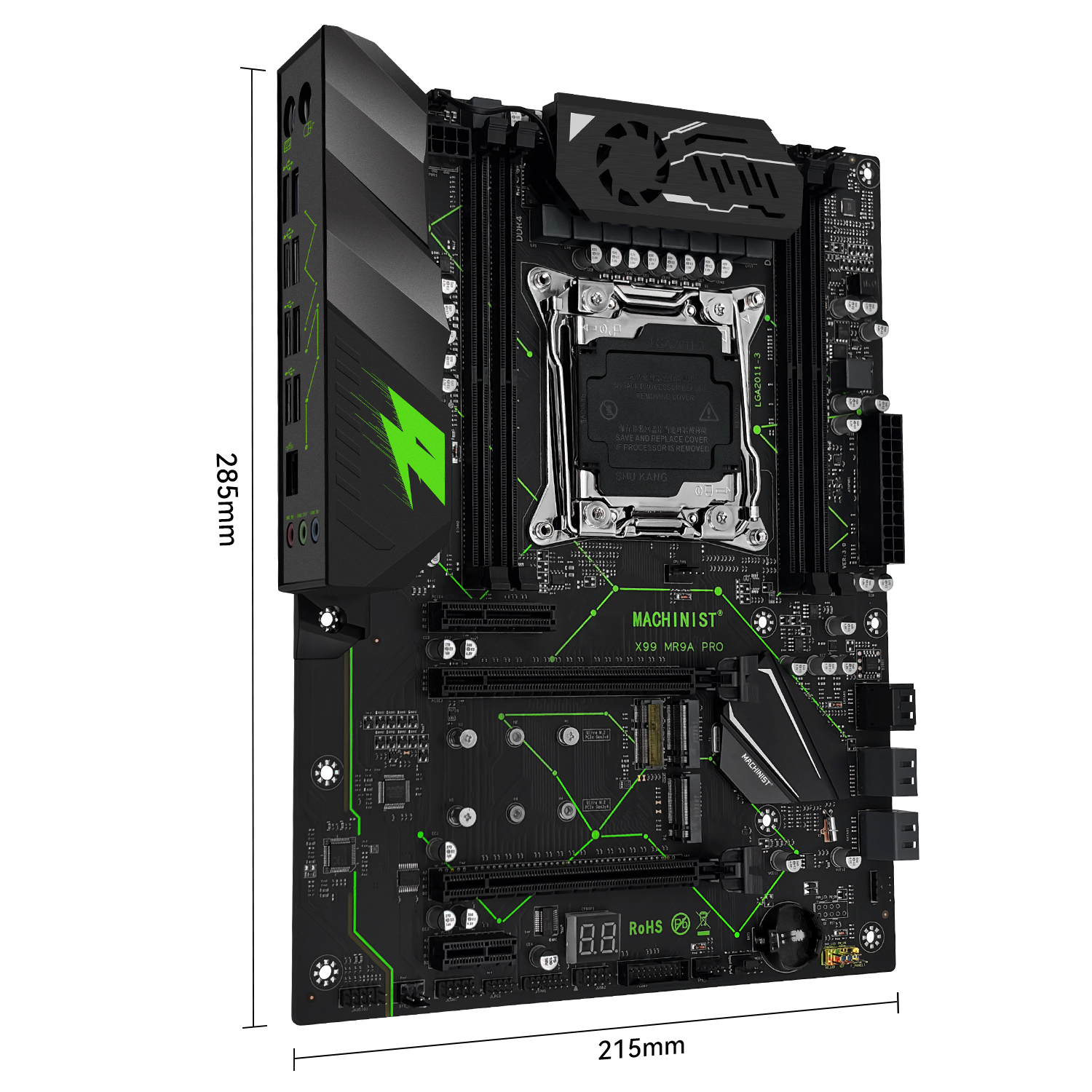 MACHINIST MR9A PRO X99 TPM 2.0 - огляд і ціна Pc Gaming Xeon