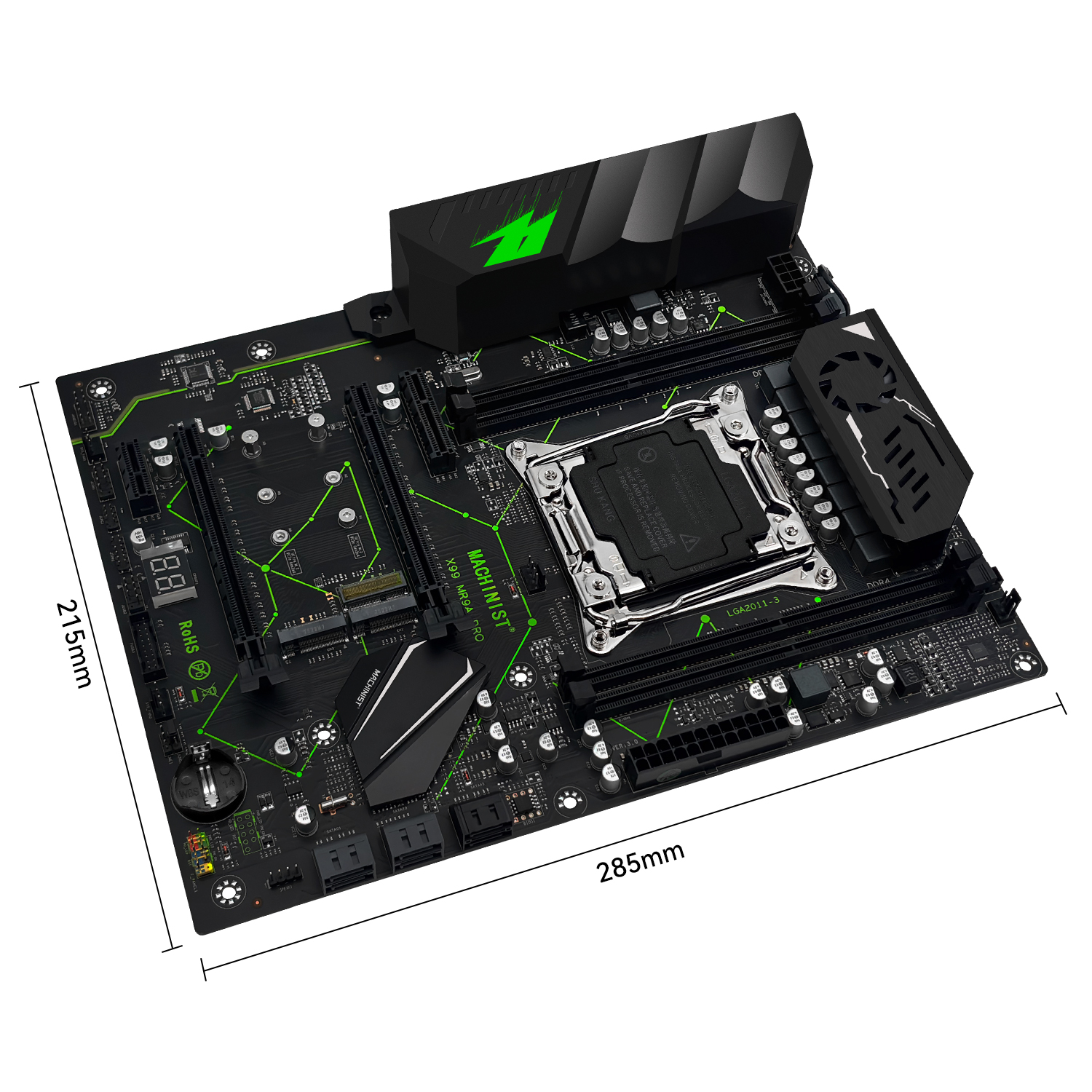 MACHINIST MR9A PRO X99 TPM 2.0 - огляд і ціна Pc Gaming Xeon