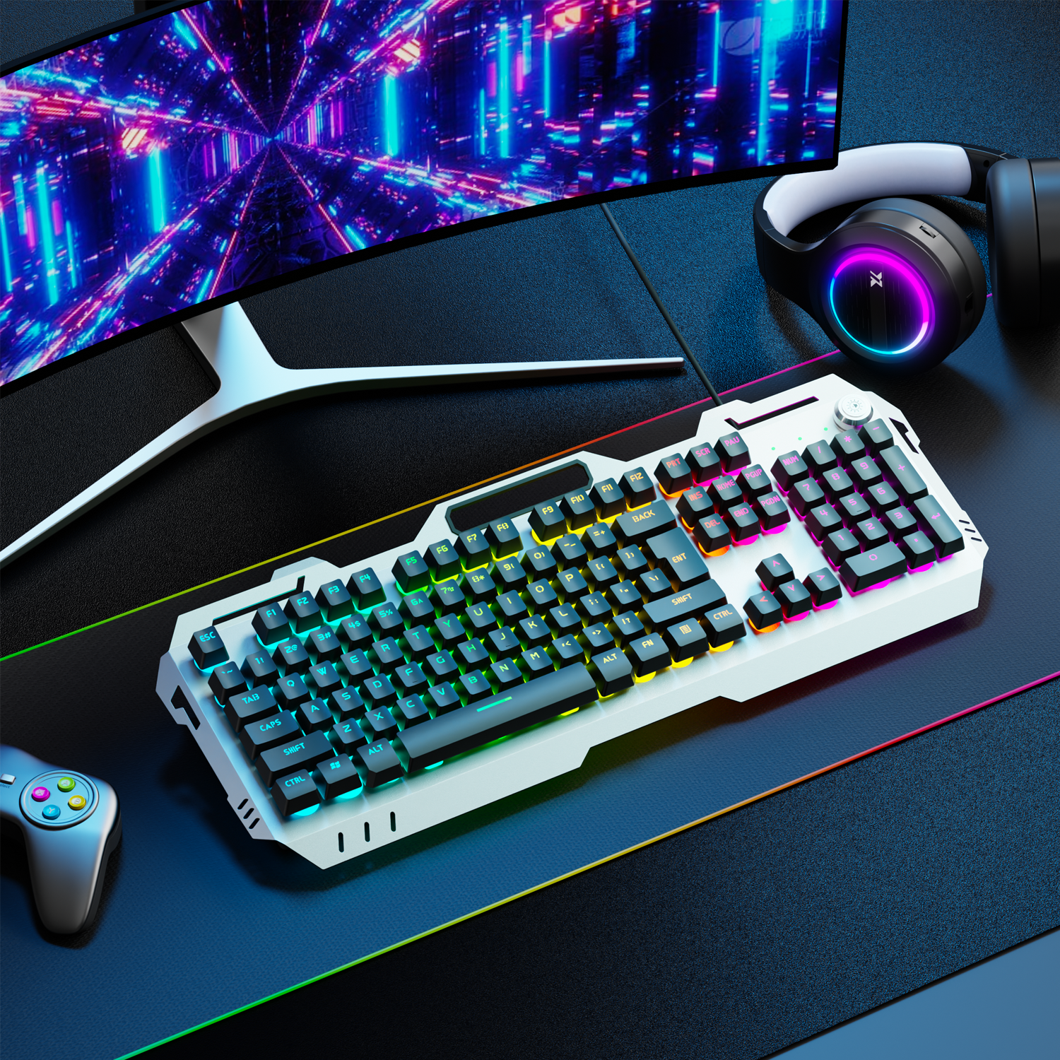 EWEADN Silent Gaming Keyboard, - огляд і ціна Pc Gaming Keyboard